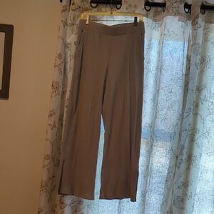 Lou & Grey Wide Leg Gray Pants